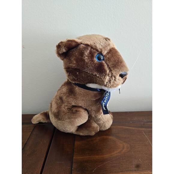 Penn State Nittany Lions Plush Mascot 9" Stuffed Animal With Ribbon - Picture 2 of 5